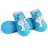 TRUELOVE Water Resistant Dog Shoes With TPR Sole – Algiers Blue / Lavendar